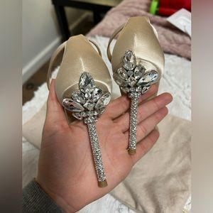 Badgley Mischka stain heels